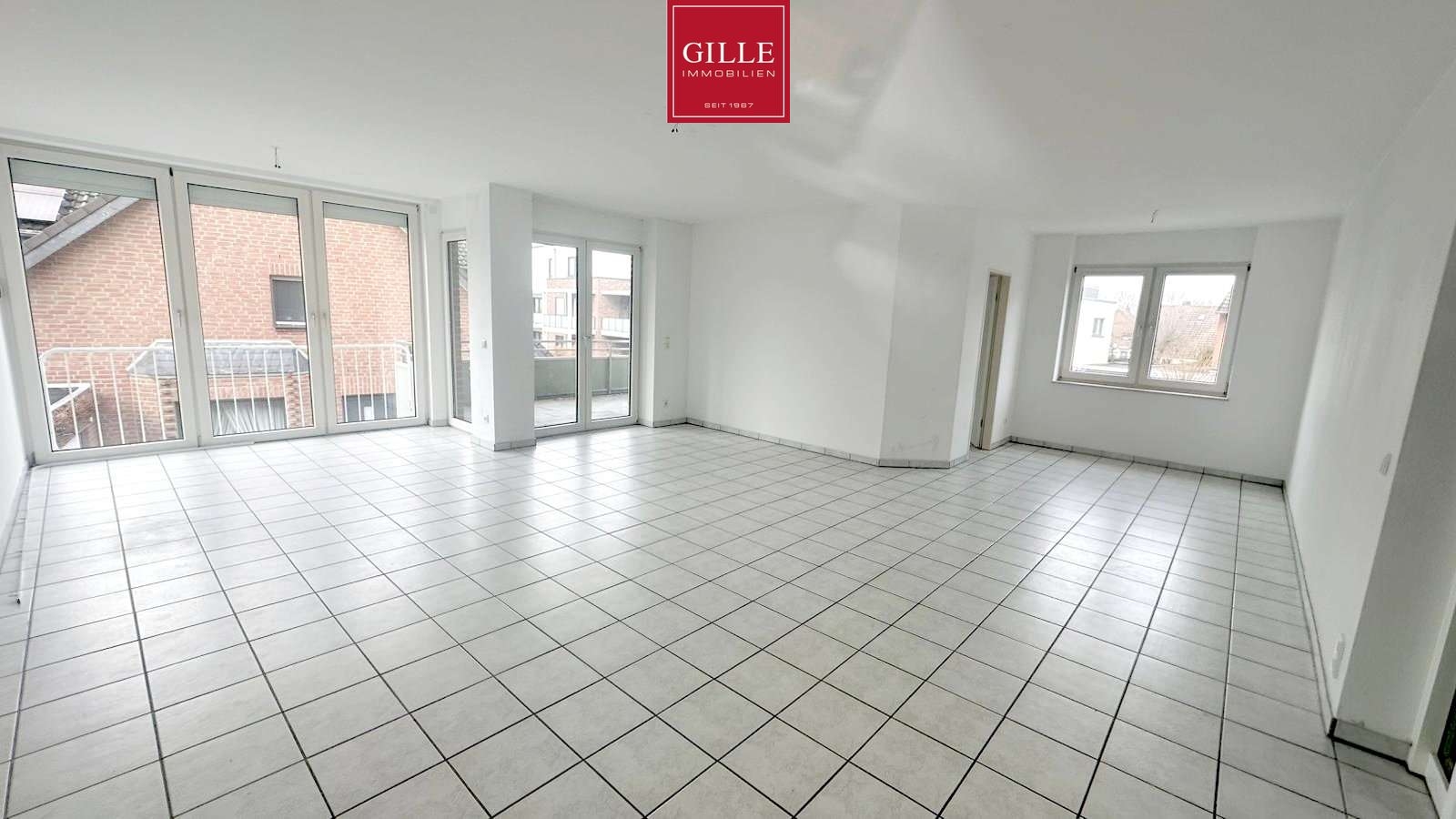 Ansicht 4 von: Kaarst-Holzbüttgen: Helle u. großzügige 3-Zim.Whg mit Balkon, Tageslichtbad, Gäste-WC u. Carport